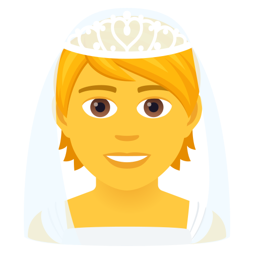 👰 Person with Veil on JoyPixels 9.0