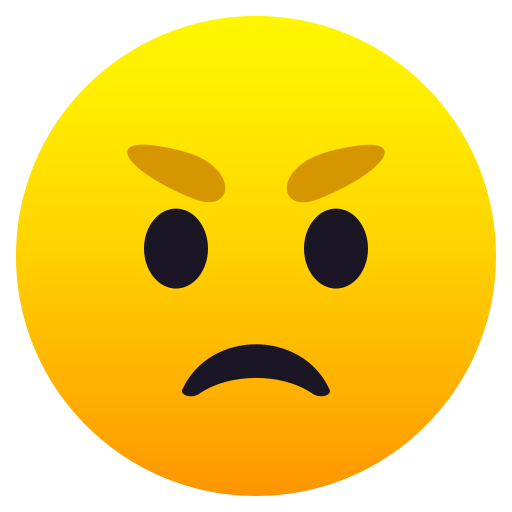 😠 Angry Face on JoyPixels 10.0