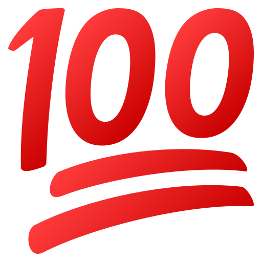 💯 100 Punkte auf JoyPixels 10.0