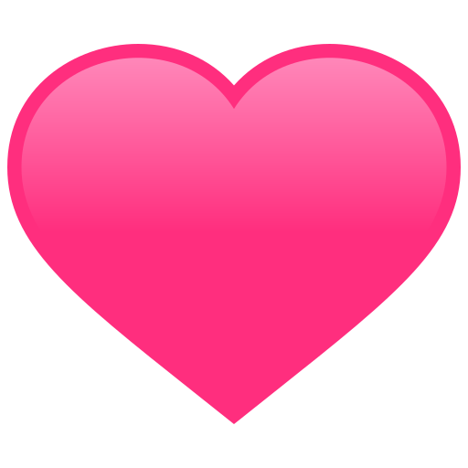 Corazón Rosa en JoyPixels 11.0
