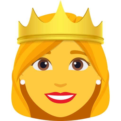 JoyPixels 10.0의 👸 공주