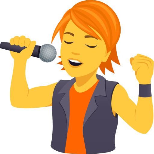 🧑‍🎤 Singer on JoyPixels 10.0
