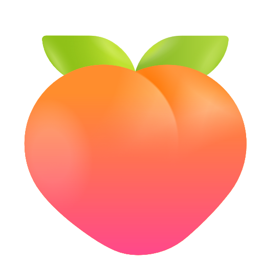 ๐ Peach on Microsoft 3D Fluent 15.1
