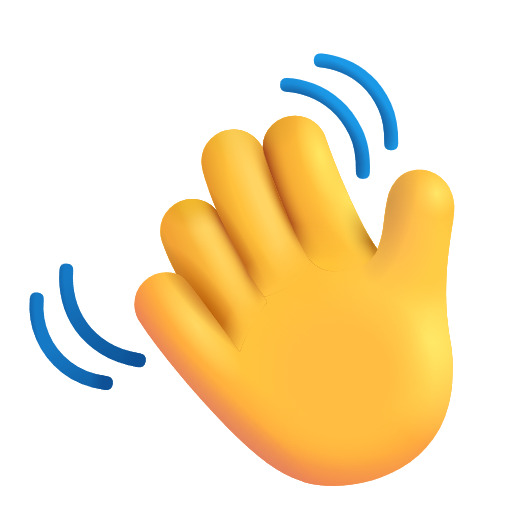 👋 Waving Hand on Microsoft 3D Fluent 15.1