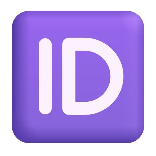 User Id Button 🆔 ID Button on Microsoft 3D Fluent 16.0