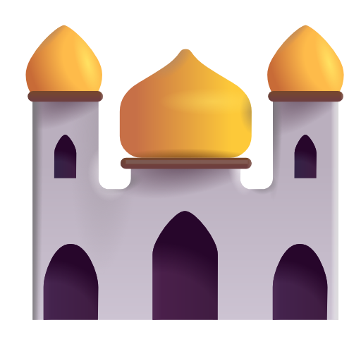 ๐ Mezquita en Microsoft 3D Fluent 16.0