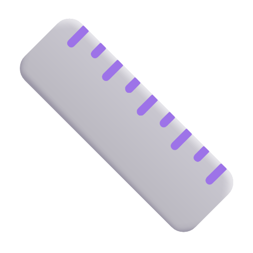 View Ruler Fluent 📏 Regla en Microsoft 3D Fluent 16.0