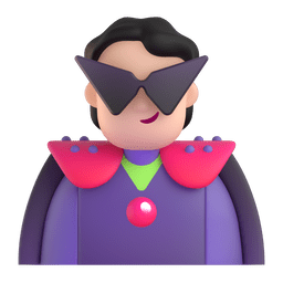 Supervillain: Light Skin Tone on Microsoft Teams 1.0