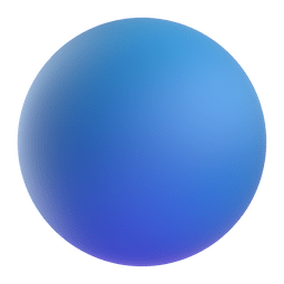 ? Blue Circle on Microsoft Teams (3D Animated) 14.0 display picture 1