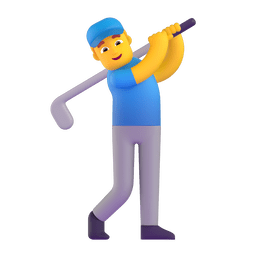 Golfing Emoji