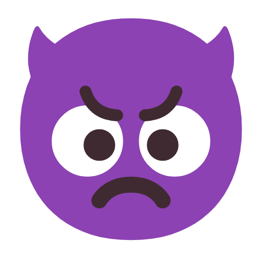 👿 Angry Face with Horns on Microsoft Windows 11 24H2 August 2025 Update