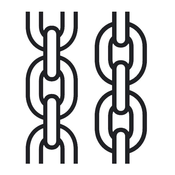 ⛓️ Chains on Noto Emoji Font 15.0