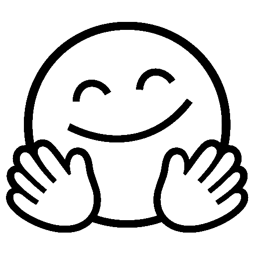 ๐ค Smiling Face with Open Hands on Noto Emoji Font 16.0