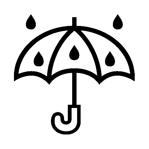 ☔ Umbrella with Rain Drops on Noto Emoji Font 16.0