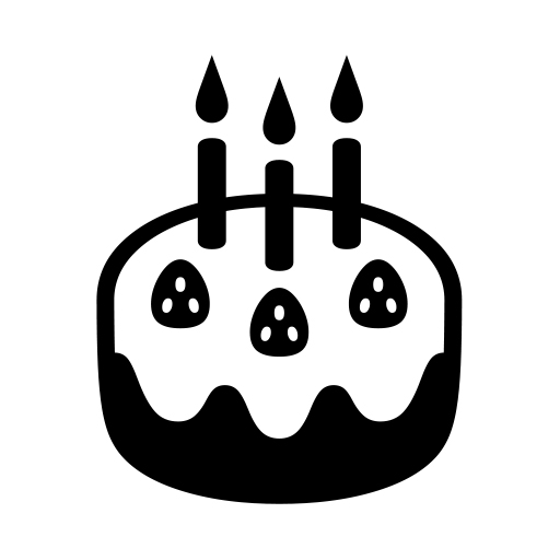 🎂 Birthday Cake on Noto Emoji Font 16.0