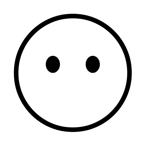 😶 Face Without Mouth on Noto Emoji Font 16.0