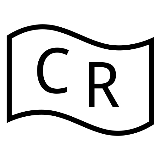 🇨🇷 Flag Costa Rica on Noto Emoji Font 16.0