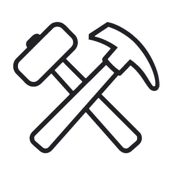 ⚒️ Hammer and Pick on Noto Emoji Font 16.0