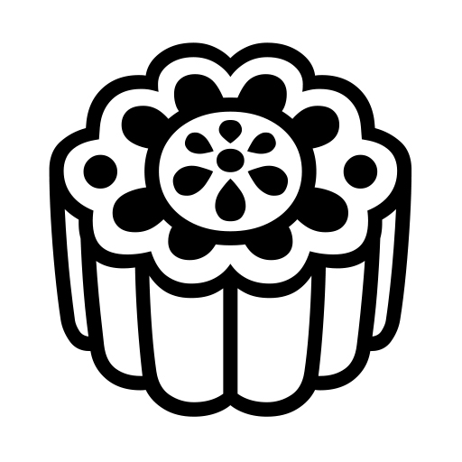 🥮 Moon Cake on Noto Emoji Font 16.0