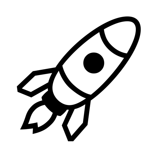 🚀 Rocket on Noto Emoji Font 16.0