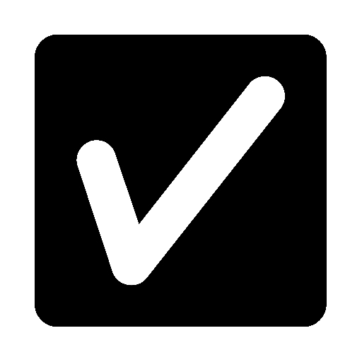Check Mark Button on Noto Emoji Font 15.1