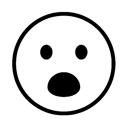 😮 Face with Open Mouth on Noto Emoji Font 15.1