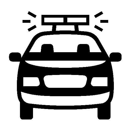 ๐ Oncoming Police Car on Noto Emoji Font 15.1