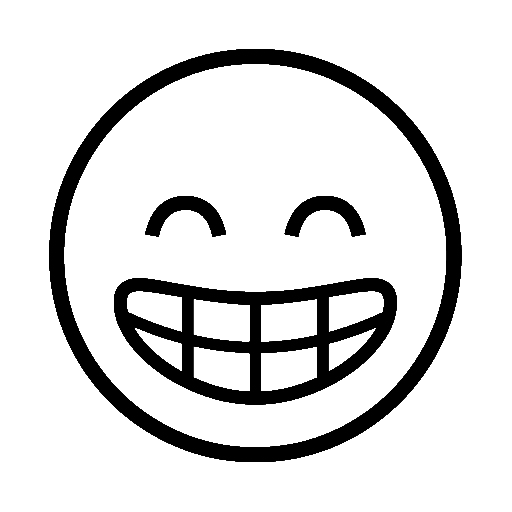 ๐ Beaming Face with Smiling Eyes on Noto Emoji Font 15.0