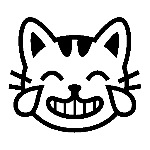 😹 Cat with Tears of Joy on Noto Emoji Font 15.0