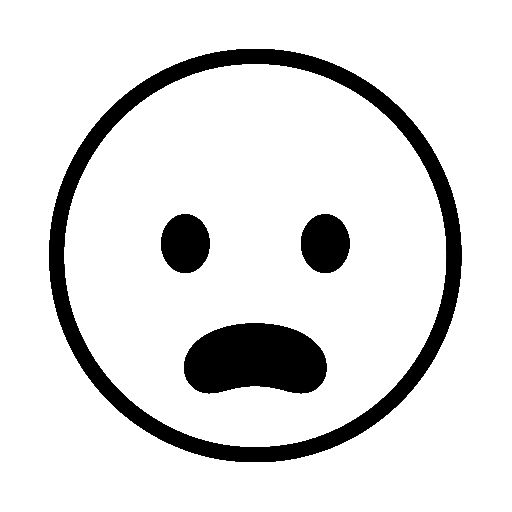 😦 Frowning Face with Open Mouth on Noto Emoji Font 15.0