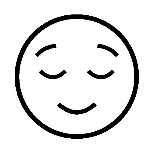 ๐ Cara De Alivio en Noto Emoji Font 15.0