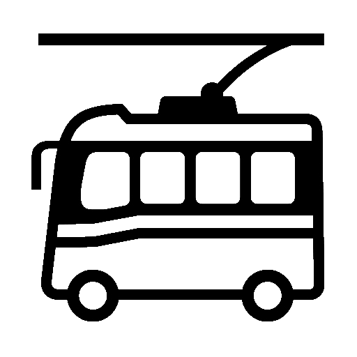 🚎 Trolleybus sur Noto Emoji Font 15.0