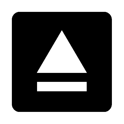 Noto Emoji Font 14.0의 ⏏️ 꺼냄 버튼