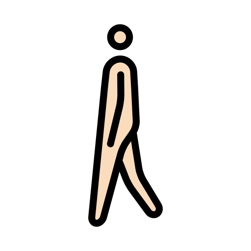 Openmoji OpenMoji 13.1의 🚶🏻♂️ 걷는 남자: 하얀 피부