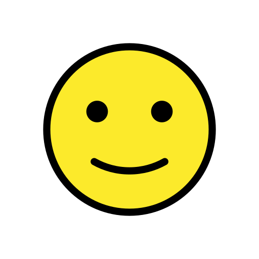 π Slightly Smiling Face on OpenMoji 15.1
