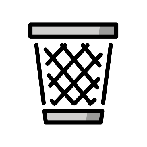 Openmoji OpenMoji 15.1上的🗑️ 垃圾桶