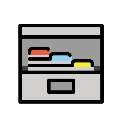 🗃️ Card File Box on OpenMoji 16.0