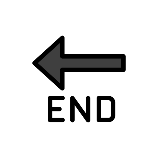 🔚 End Arrow on OpenMoji 16.0