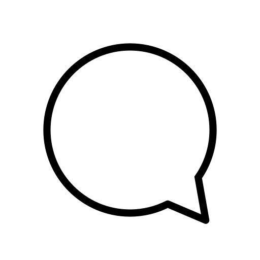 🗨️ Left Speech Bubble on OpenMoji 16.0