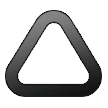 Triangle with Rounded Corners on Samsung One UI 8.5