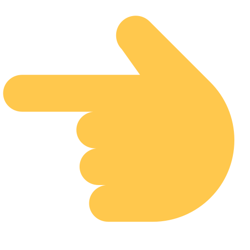 Toss Left 👈 Backhand Index Pointing Left on Toss Face (토스페이스) 1.5