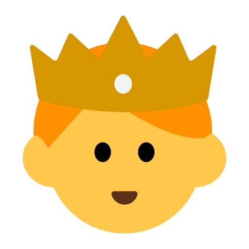 Prince Face Sticker 🤴 Prince on Toss Face (토스페이스) 1.5