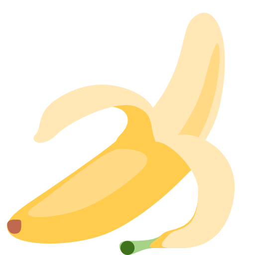 🍌 Banana on Twitter / X Twemoji 2.3