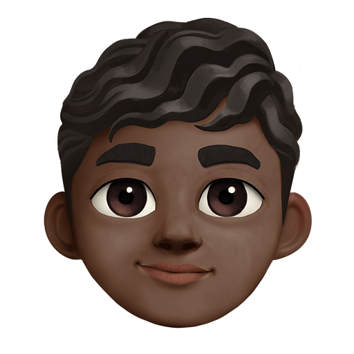 ๐ฆ๐ฟ Boy: Dark Skin Tone on Twitter Emoji Stickers 13.1