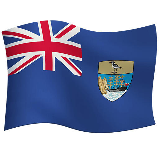Flag St Helena Emoji Flag St Helena Emoji