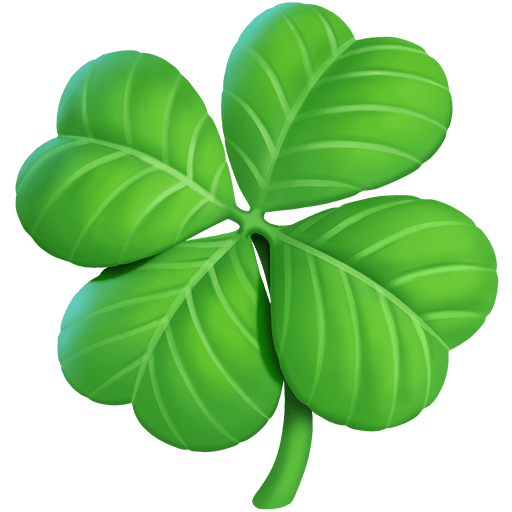  Four Leaf Clover Emoji Meaning Usage