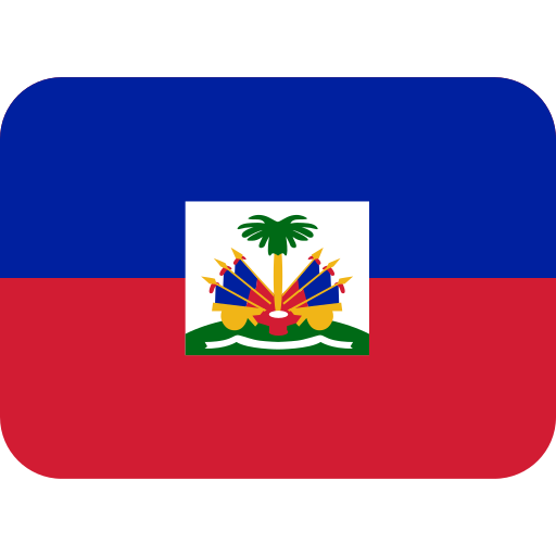 Bandera: emoji de Haití
