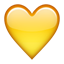 💛 Yellow Heart Emoji
