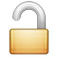 🔓 Open Lock Emoji