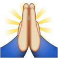 🙏 Gevouwen Handen Emoji